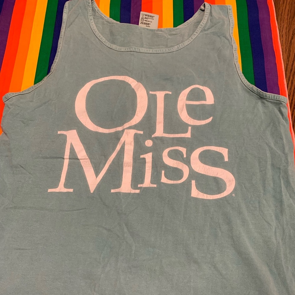 Womens ole miss tank top M
